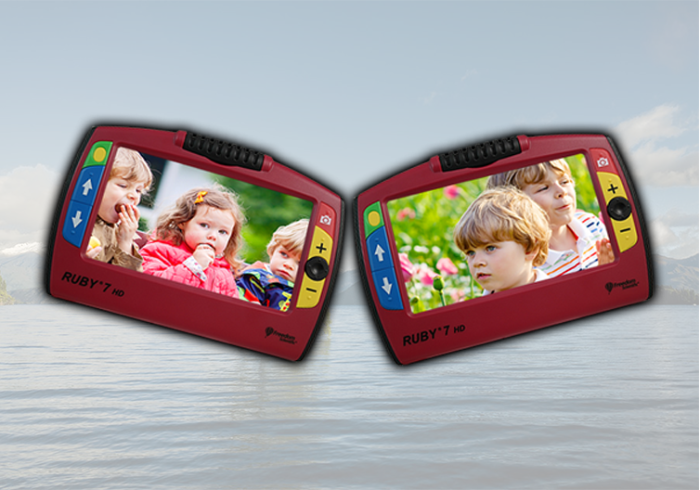 immagine rappresentante Ruby 7 HD in due visuali